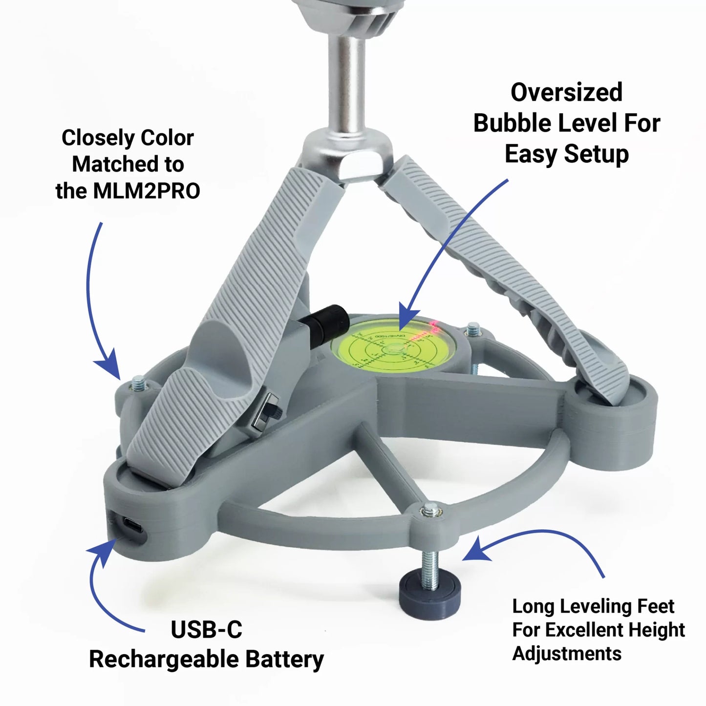 Rapsodo MLM2Pro leveling stand with laser alignment