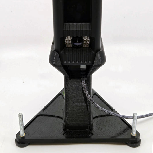 Tripod Replacement Stand for Square Golf Omni, Polycarbonate Pillar with USB Access, Bubble Level and Adjustable Feet
