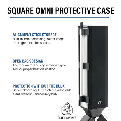 Square Omni Protective Case - Shock absorbing TPU case
