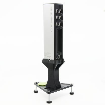 Tripod Replacement Stand for Square Golf Omni, Polycarbonate Pillar with USB Access, Bubble Level and Adjustable Feet
