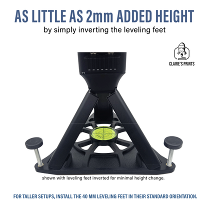 Square Omni Bundle: Level and Protect Bundle for Square Golf Omni, Leveling Base plus Shock Absorbing TPU Case