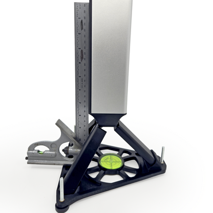 Leveling Base for Square Golf Omni, Adjustable Feet and Precision Bubble Level