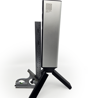 Leveling Base for Square Golf Omni, Adjustable Feet and Precision Bubble Level