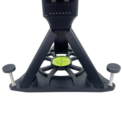 Leveling Base for Square Golf Omni, Adjustable Feet and Precision Bubble Level