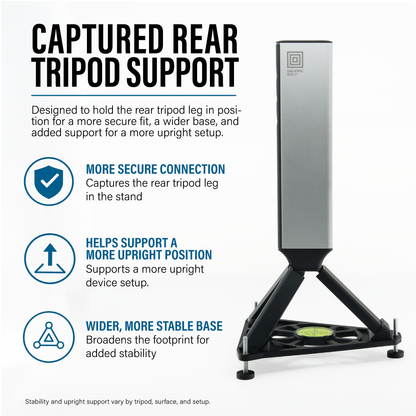 Square Omni Bundle: Level and Protect Bundle for Square Golf Omni, Leveling Base plus Shock Absorbing TPU Case